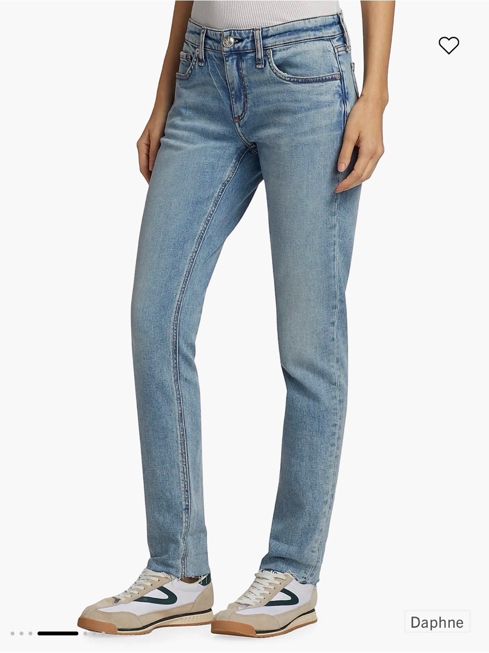rag & bone Dre Low-Rise Slim Boyfriend Vintage Stretch Jeans size 30 - Picture 2 of 8